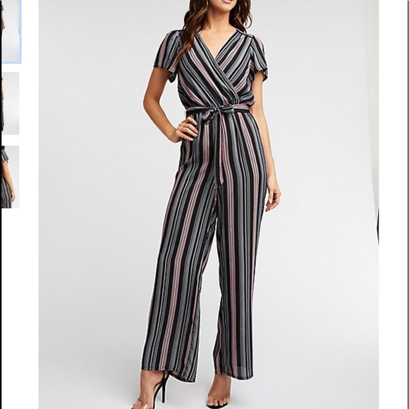 Charlotte Russe Pants - BRAND NEW Striped Jumpsuit!